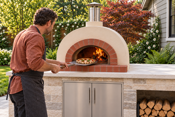 Forno Bravo Toscana 90 36-Inch Domed Wood-Fired Countertop Pizza Oven