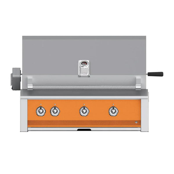 Aspire by Hestan 36-Inch Built-In Gas BBQ Grill With Sear, Rotisserie And U-Burner