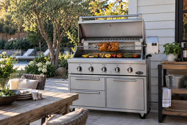 DCS BH1-36R-F 36-Inch Series 7 Freestanding Gas Grill with Rotisserie