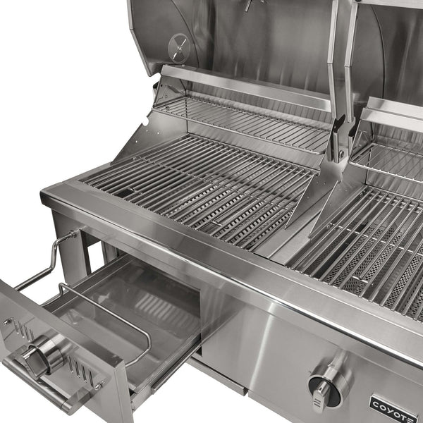 Coyote 50 inch Hybrid Built-In Gas & Charcoal Grill