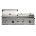 Coyote 50 inch Combo Built-In Gas & Flat Top Grill