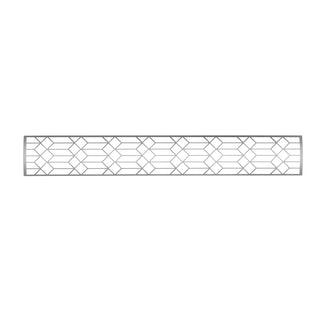 Infratech Dual Element 39-Inch Craftsman Motif Fascia Upgrade Kit - Stainless Steel