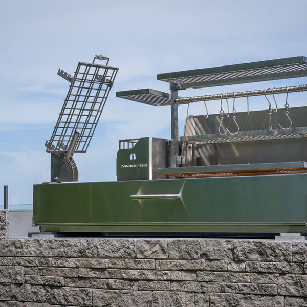 Tagwood Built In Argentine Santa Maria Wood Fire & Charcoal Gaucho Grill