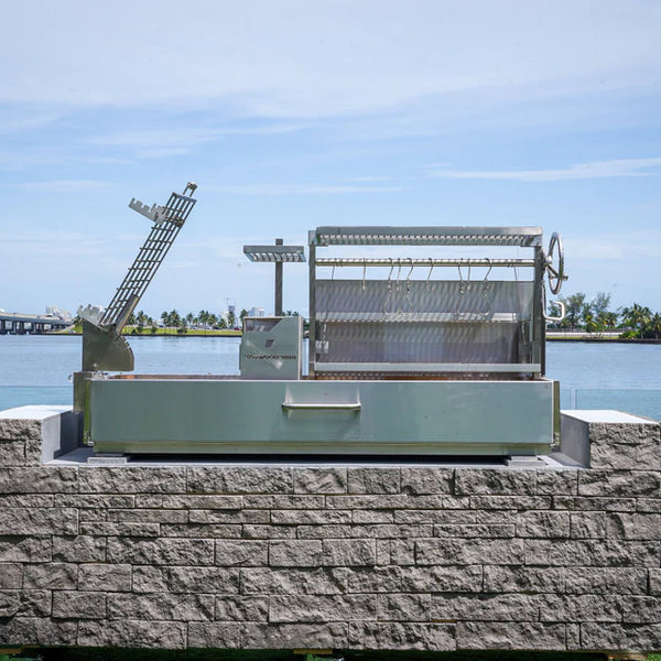 Tagwood Built In Argentine Santa Maria Wood Fire & Charcoal Gaucho Grill