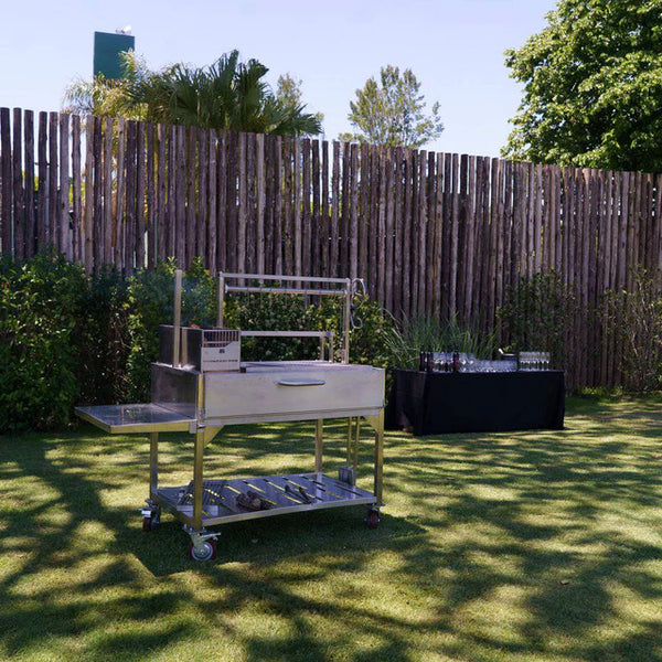 Tagwood XL Freestanding Argentine Santa Maria Wood Fire & Charcoal Gaucho Grill