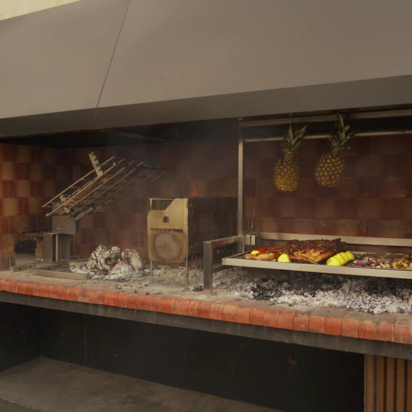 Tagwood Insert Style Argentine Santa Maria Wood Fire & Charcoal Gaucho Grill
