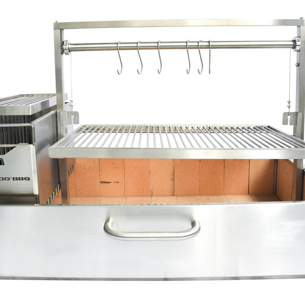 Tagwood XL Built-In Santa Maria Argentine Wood Fire & Charcoal Gaucho Grill
