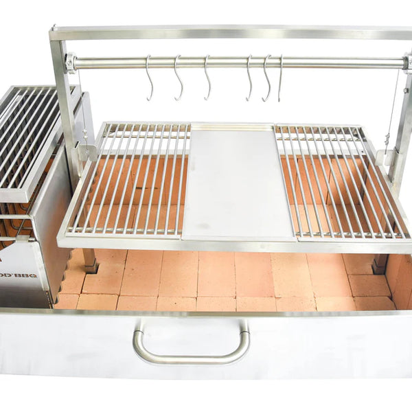 Tagwood XL Built-In Santa Maria Argentine Wood Fire & Charcoal Gaucho Grill