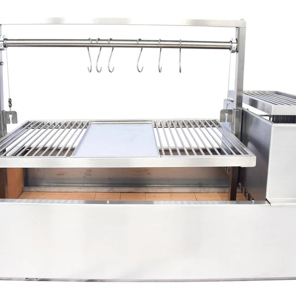 Tagwood XL Built-In Santa Maria Argentine Wood Fire & Charcoal Gaucho Grill