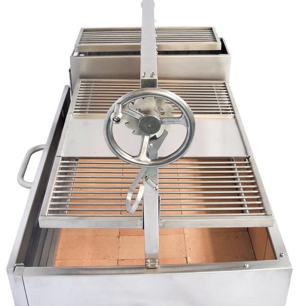 Tagwood XL Built-In Santa Maria Argentine Wood Fire & Charcoal Gaucho Grill