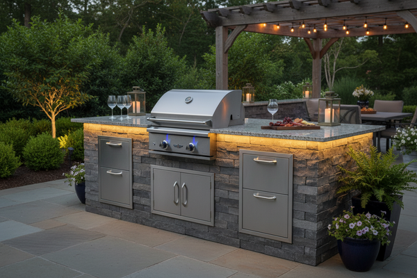 Delta Heat DHBQ26G-D 26-Inch Built-In Gas Grill