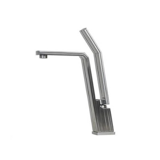 E-Stainless Kitchen / Lavatory: Single Handle w/ Rotatable Aerator