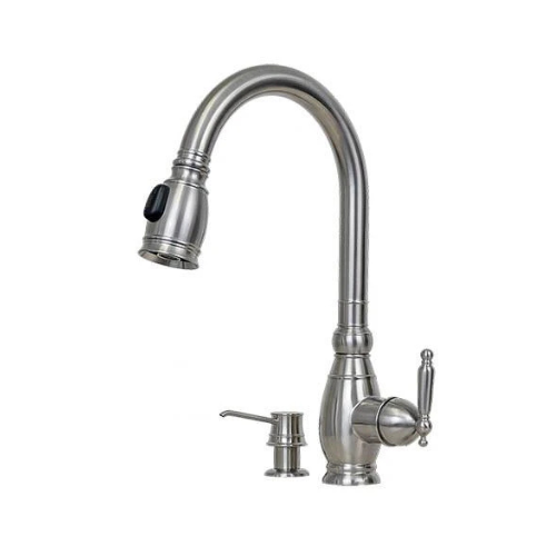E-Stainless Poseidon KPS3034, Soap Dispenser, Strainer, Grates, and M603R