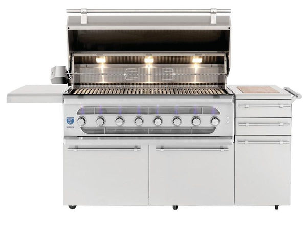 American Made Grills Encore 54 Inch Freestanding Hybrid Grill