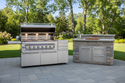 American Made Grills Encore 54-Inch Freestanding Hybrid Grill