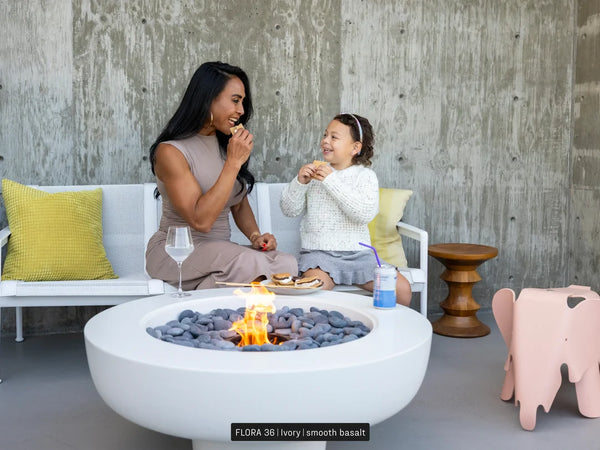 Lumacast Flora Fire Bowl — QuickShip