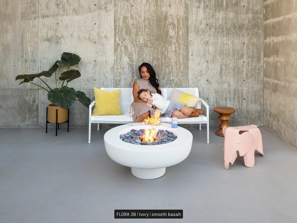Lumacast Flora Fire Bowl