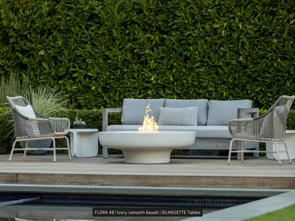 Lumacast Flora Fire Bowl — QuickShip