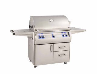 Fire Magic Echelon E790s Portable Grills with Analog Thermometer Flush Mounted Single Side Burner