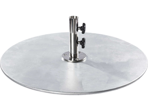 Frankford Galvanized Steel 30-inch Wide Round 100lbs Stackable Plate