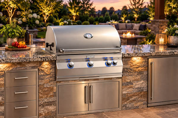 Fire Magic Aurora A540i 30-Inch Built-In Gas Grill — Burner & Rotisserie Options