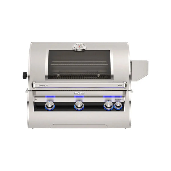 Fire Magic Echelon E660i 30 inch Built-In Grills with Analog Thermometer