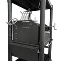 Tagwood The BEAST Argentine Santa Maria Style Wood Fire & Charcoal Gaucho Grill - All Black