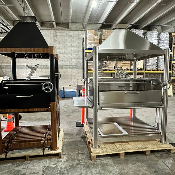 Tagwood XL Argentine Santa Maria Wood Fire & Charcoal Gaucho Grill all SS304