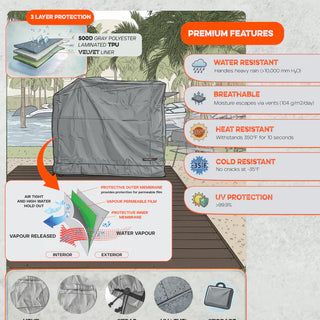 Tagwood Grill Cover PRO for BBQ24SS