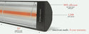 33 Inch Garage Series Electric Heater