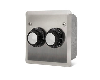 Infratech Flush Mounted Dual INF Input Regulator for Indoor or Protected Areas