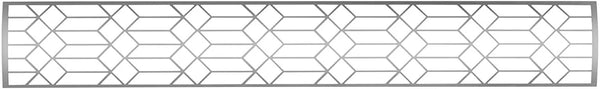 Infratech Motif Collection Fascia Kit for 61-1/4 Inch Single Element Heaters