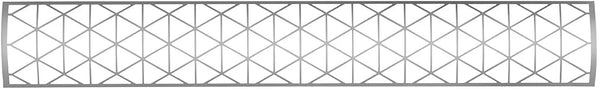 Infratech Motif Collection Fascia Kit for 61-1/4 Inch Dual Element Heaters