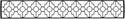 Infratech Motif Collection Fascia Kit for 61-1/4 Inch Single Element Heaters