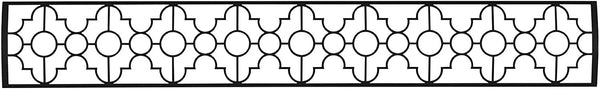 Infratech Motif Collection Fascia Kit for 61-1/4 Inch Single Element Heaters