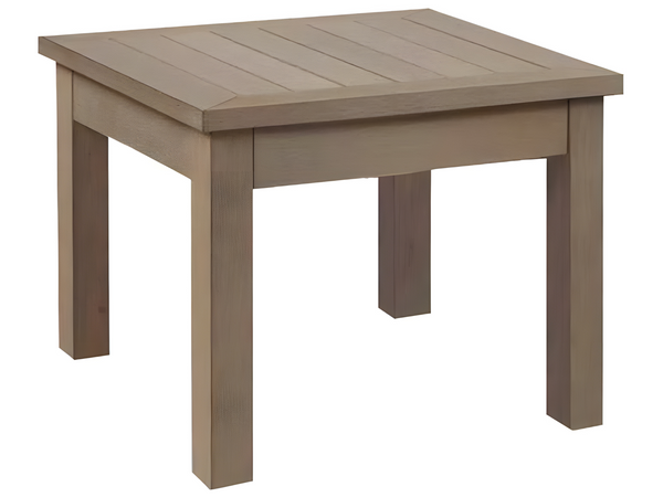 Eco-Teak 21" Wide Square End Table