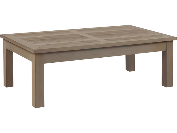 Eco-Teak 47"W x 28.5"D Rectangular Coffee Table