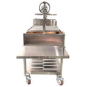 Tagwood XL Freestanding Argentine Santa Maria Wood Fire & Charcoal Gaucho Grill