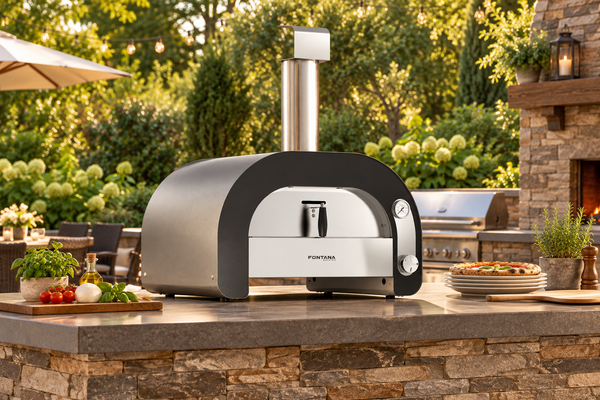 Fontana Forni Maestro 60 Gas Pizza Oven with Mini Pizza Desk