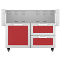 Hestan 42 Inch Double Drawer and Door Cart