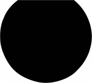Morsø Hearth Plates Black Steel - Circle with Straight Rear Edge