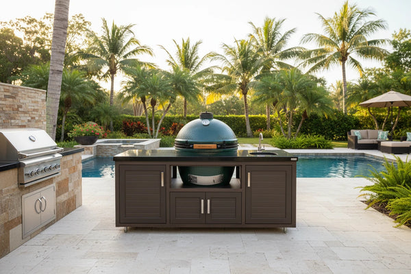 Big Green Egg Modern Farmhouse Table - 69 inch - for XL Egg