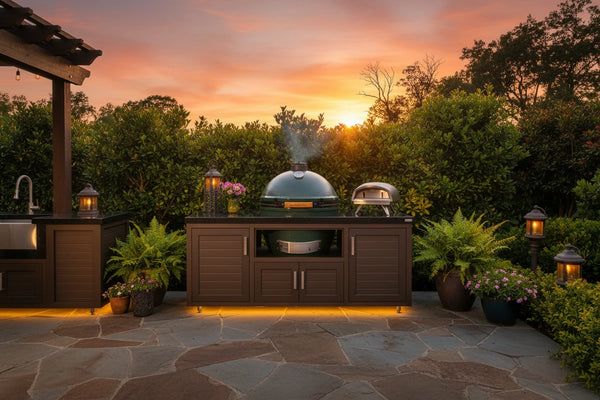 Big Green Egg Modern Farmhouse Table - 69 inch - for Large Egg