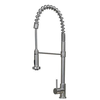 E-Stainless Niagara KPS3031, Soap Dispenser, Strainer, Grates, and M601R (Large Bowl Right)