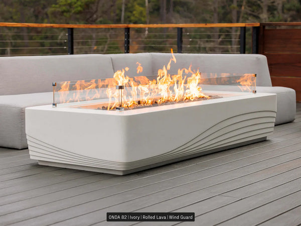 Lumacast Onda Fire Table