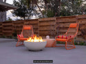 Lumacast Ova Slim Fire Bowl