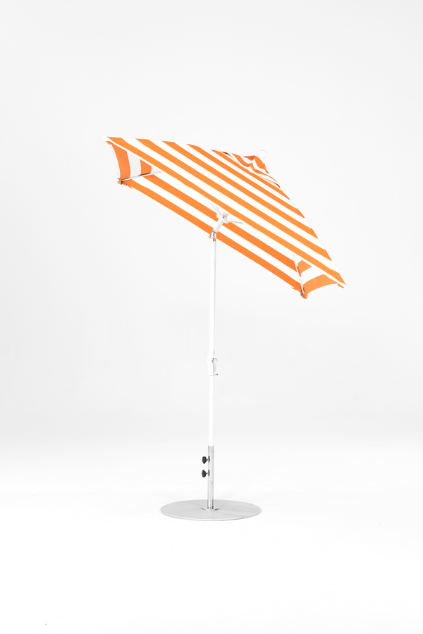 454FMA-SQ-005 Orange Stripe-Alpine White