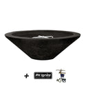 Prism Hardscapes Embarcadero Concrete Gas Fire Pit