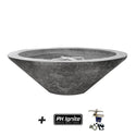 Prism Hardscapes Embarcadero Concrete Gas Fire Pit