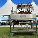 Tagwood XL Freestanding Argentine Santa Maria Wood Fire & Charcoal Gaucho Grill